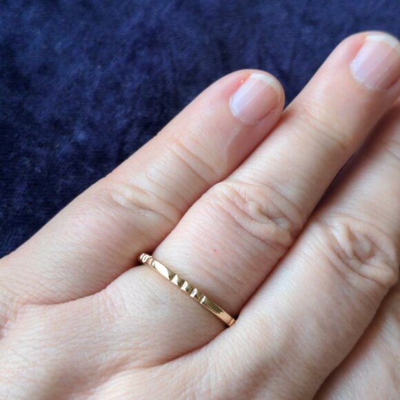 FREE Size 65 new gold color ring Freebie - Picture 4 of 6